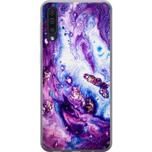 Yhteensopiva Puhelinkuori Samsung Galaxy A50 Lila