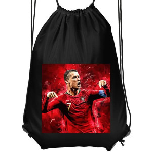 Kätevä Jumppakassi   Urheilukassi Aikuisille Musta Aikuinen Ronaldo Ronaldo Musta Aikuinen
