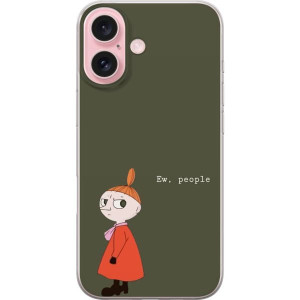 Yhteensopiva Puhelinkuori Apple iPhone 16 Klassinen motiivi, jossa Pikkumyy ja humoristinen ilmaisu