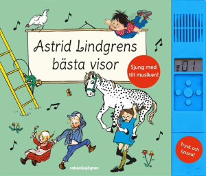 Astrid Lindgrenin parhaat laulut (äänimoduulilla) (Kirja)