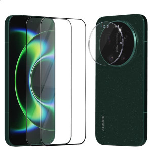 2-Pack Xiaomi 17 Ultra Näytönsuoja & 1-Pack linssinsuoja - Karkaistu Lasi 9H - Super laatu 3D