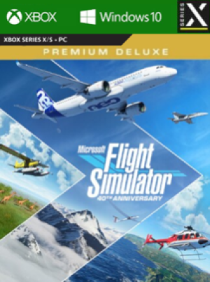 Microsoft Flight Simulator | Premium Deluxe 40th Anniversary Edition (Xbox Series X/S, PC) - Xbox Live Account - GLOBAL