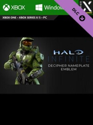 Halo Infinite - Decipher Nameplate Emblem (Xbox Series X/S, PC) - Xbox Live Key - GLOBAL