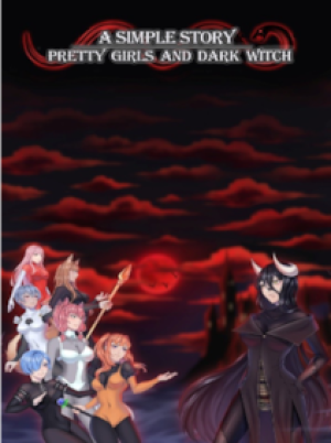 Pretty Girls and Dark Witch. A simple story (PC) - Steam Key - GLOBAL