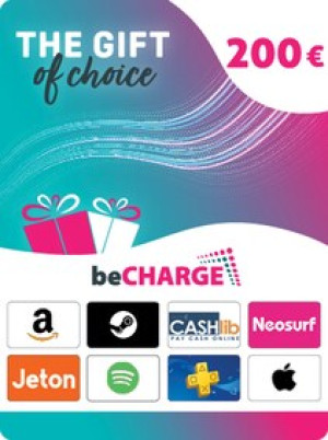 beCHARGE Giftcard 200 EUR - EUROPE