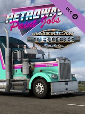 American Truck Simulator - Retrowave Paint Jobs Pack (PC) - Steam Gift - EUROPE