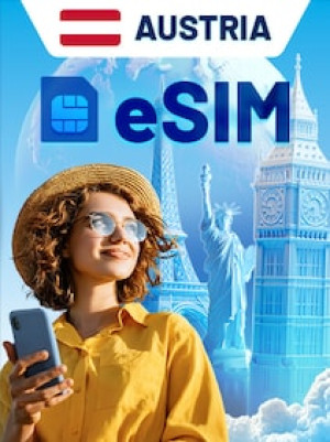 eSIM (Android, iOS) 10 GB, 30 Days - AUSTRIA