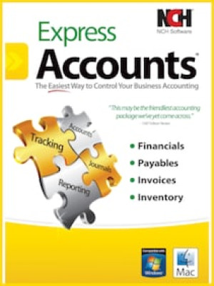 NCH: Express Accounts Accounting Key (PC) (1 Device, Lifetime) - NCH Key - GLOBAL