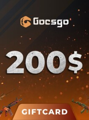 Gocsgo Gift Card 200 USD - GoCsGo Key - GLOBAL