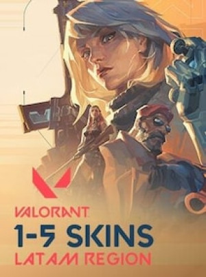Valorant Account 1-5 Skins LATAM Region (PC) - Valorant Account - GLOBAL