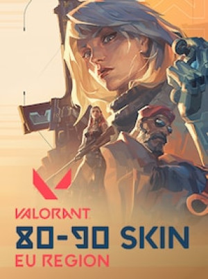 Valorant Account 80-90 Skins EU Region (PC) - Valorant Account - GLOBAL