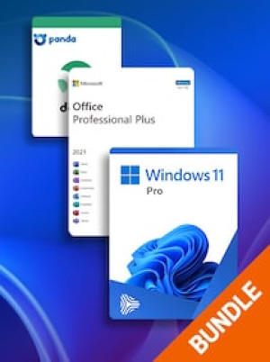 Microsoft Windows 11 Pro OEM & Office 2021 Pro Plus + Panda Dome Essential (PC) (1 PC, Lifetime) - Microsoft Key - GLOBAL
