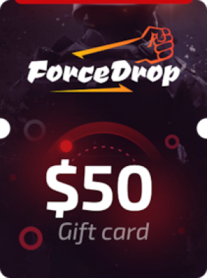 Forcedrop.gg Gift Card 50 USD - Key GLOBAL