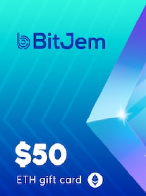 BitJem Crypto Gift Card ETH 50 USD - BitJem Key
