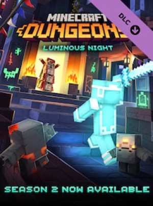 Minecraft Dungeons: Luminous Night Adventure Pass (PC) - Steam Gift - GLOBAL