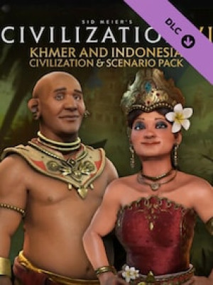 Sid Meier's Civilization VI - Khmer and Indonesia Civilization & Scenario Pack (PC) - Steam Key - EUROPE