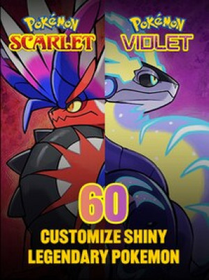 Pokémon Scarlet/Violet Customize Shiny Legendary Pokemon x60 - BillStore - GLOBAL