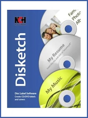 NCH: Disketch Disc Label (PC) (1 Device, Lifetime) - NCH Key - GLOBAL