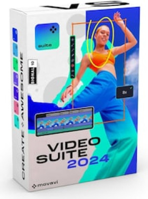 Movavi Video Suite 2024 - (1 Device, 1 Year) - Movavi Key - GLOBAL