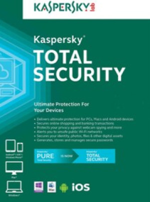Kaspersky Total Security 2021 (PC, Android, Mac, iOS) (5 Devices, 1 Year) - Kaspersky Key - GLOBAL