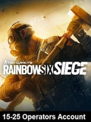 Tom Clancy's Rainbow Six Siege Account with 15-25 Operators (PC) - Ubisoft Connect Account - GLOBAL