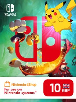 Nintendo eShop Card 10 GBP - Nintendo eShop Key - UNITED KINGDOM