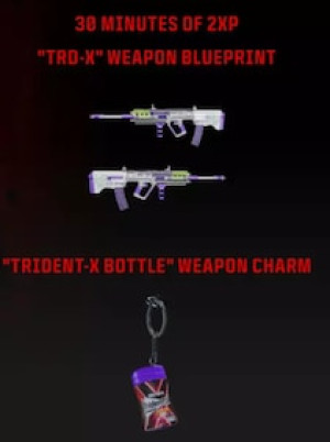 Call of Duty Modern Warfare 3 Trident Weapon Blueprint Skin + Charm (All Devices) - Call of Duty Official Key - GLOBAL