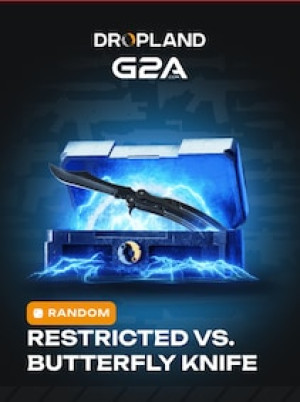 Counter Strike 2 RANDOM RESTRICTED VS. BUTTERFLY KNIFE SKIN BY DROPLAND.NET - Key - GLOBAL