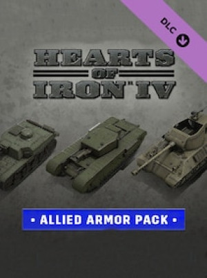 Hearts of Iron IV Allied Armor Pack (PC) - Steam Key - EUROPE
