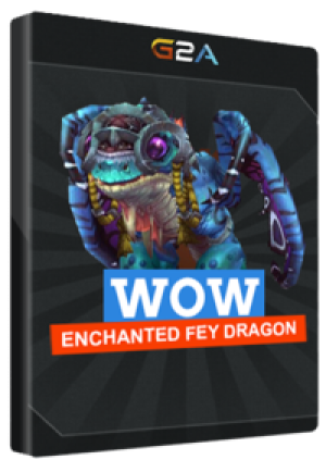 World of Warcraft Enchanted Fey Dragon Mount Code Battle.net EUROPE