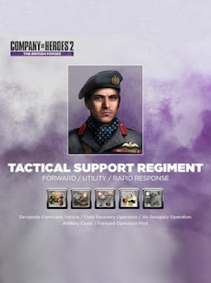 COH 2 - British Commander: Tactical Support Regiment Steam Key GLOBAL