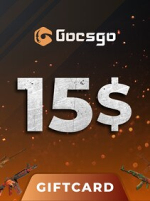 Gocsgo Gift Card 15 USD - GoCsGo Key - GLOBAL