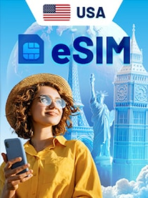 eSIM (Android, iOS) 10 GB, 30 Days - UNITED STATES