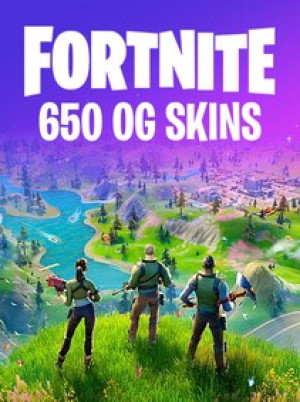 Fortnite Account (All Platform) OG Account 650 Skins - GLOBAL