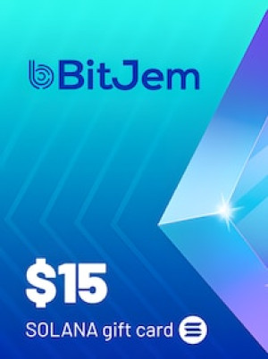 BitJem Crypto Gift Card SOL 15 USD - BitJem Key