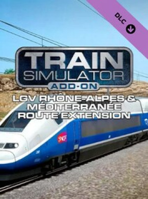 Train Simulator: LGV Rhône-Alpes & Méditerranée Route Extension Add-On (PC) - Steam Key - EUROPE