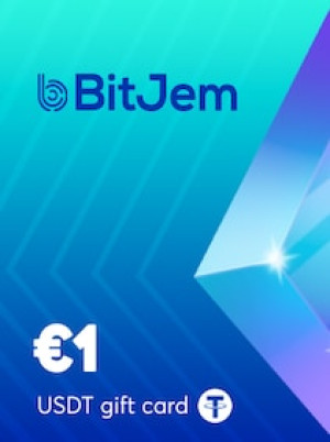 BitJem Crypto Gift Card USDT 1 EUR - BitJem Key