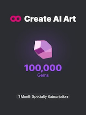 CreatePorn.com Speciality Subscription 100k Gems/Mo 1 Month - CreatePorn Key - GLOBAL