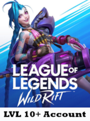 League of Legends: Wild Rift Account LVL 10+ Europe Server (Android, iOS) - League of Legends: Wild Rift Account - GLOBAL
