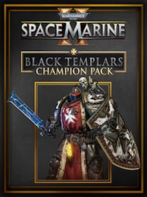 Warhammer 40,000: Space Marine 2 - Black Templars Champion Pack (PC) - Steam Gift - GLOBAL