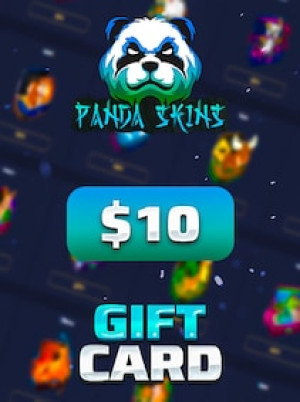 PandaSkins Gift Card 10 USD - Key - GLOBAL