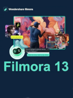 Wondershare Filmora 13 Video Editor (MAC) (1 PC, Lifetime) - Wondershare Key - GLOBAL