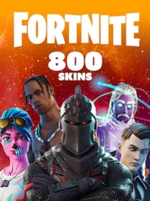 Fortnite Account (All Platform) 800 Skins - GLOBAL