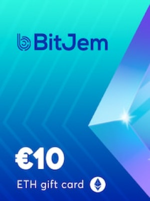 BitJem Crypto Gift Card ETH 10 EUR - BitJem Key