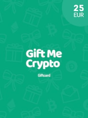 Gift Me Crypto Gift Card 25 EUR - giftmecrypto Key - GLOBAL