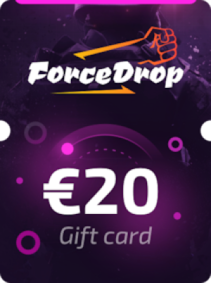 Forcedrop.gg Gift Card 20 EUR - Key GLOBAL