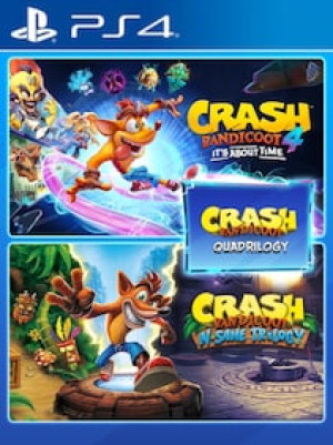Crash Bandicoot - Quadrilogy Bundle (PS4) - PSN Account - GLOBAL