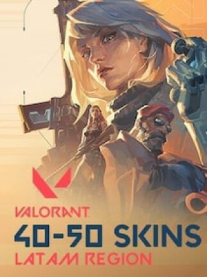 Valorant Account 40-50 Skins LATAM Region (PC) - Valorant Account - GLOBAL