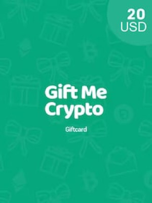Gift Me Crypto Gift Card 20 USD - giftmecrypto Key - GLOBAL