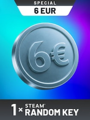 6 EUR Random 1 Key - Steam Key - GLOBAL